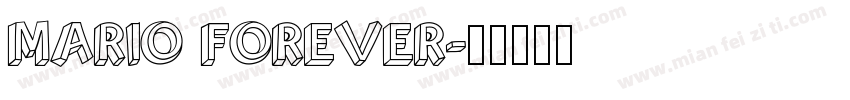 MARIO FOREVER字体转换